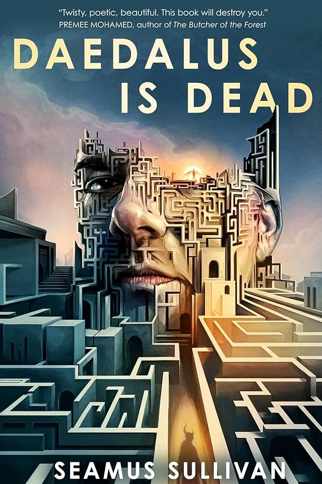My review for Daedalus is Dead (Seamus Sullivan) is up! A Greek myth retelling novella packed with heartbreak, grief and regret told in lyrical stream-of-consciousness prose that left me with goosebumps.

📖 Review: goodreads.com/review/show/79…