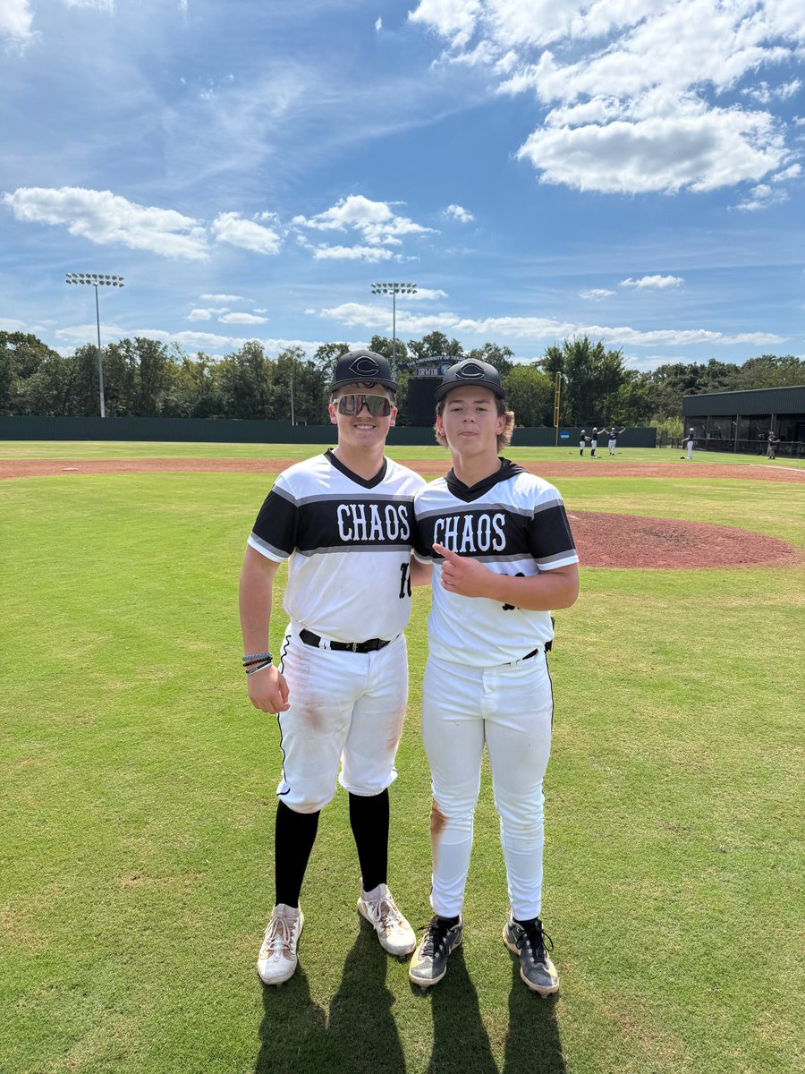 FiveToolETX's tweet photo. F: Chaos National 16U 
PoG: @Applegater_8369 2-3, 3B, 2B, 3 RBI
Pitcher: @PDigilormo 5IP, 8K https://t.co/N3r3v4MrF0