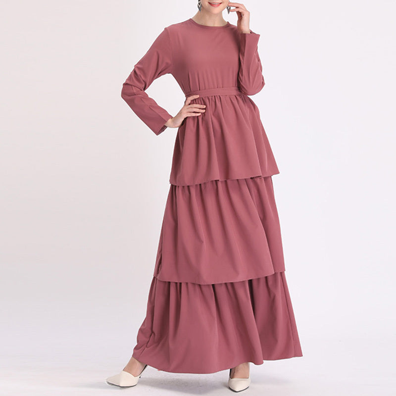 arabigofashion's tweet image. Elevate your wardrobe with our Turkish Middle East Long Solid Color Arab Women's Ankle Robe Dress for just $56.60. Comfort meets elegance! #FashionTrends #ArabStyle

Shop Now arabigo.net/products/turki…
