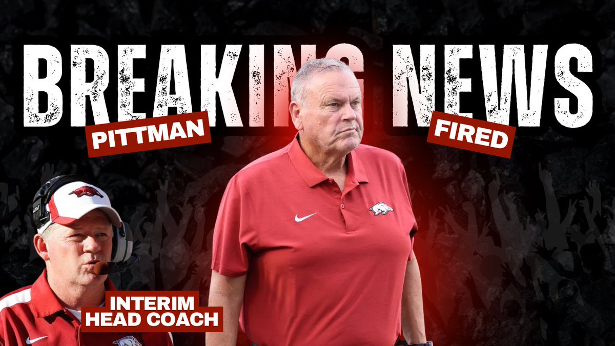 Our thoughts on...SAM PITTMAN FIRED! PETRINO TO BE INTERIM 

Click link to watch 

youtube.com/live/67q7LvtQe… via <a href="/YouTube/">YouTube</a>