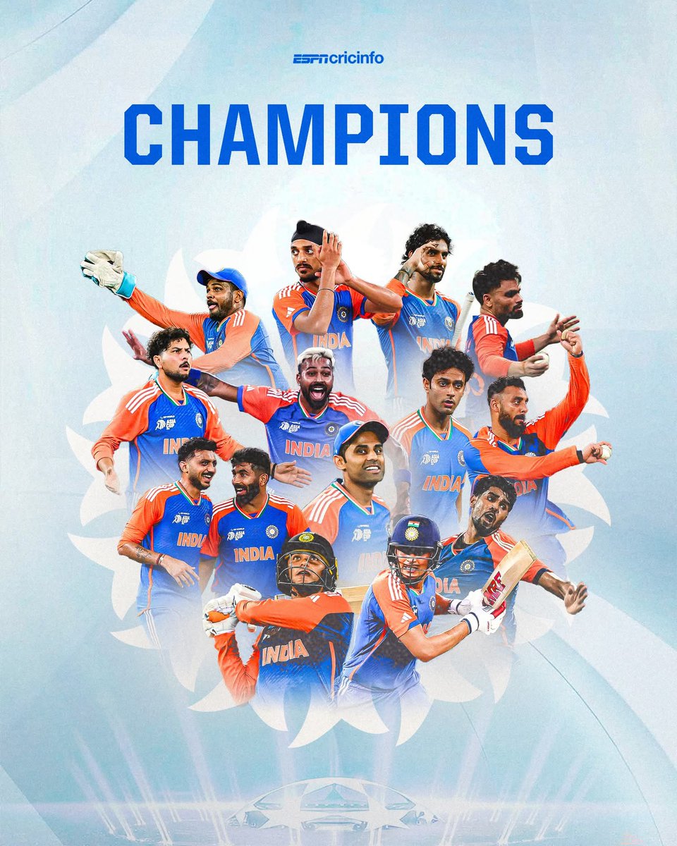 DanishAliOffic2's tweet photo. 𝗖. 𝗛. 𝗔. 𝗠. 𝗣. 𝗜. 𝗢. 𝗡. 𝗦 🏆

A dominant performance capped by an unbeaten campaign 💪

Congratulations to #TeamIndia on winning #AsiaCup2025 🇮🇳 🥳
#Final @TilakV9 😘😘😘😘🇮🇳🇮🇳🇮🇳🇮🇳 https://t.co/SwWZgxUHyh