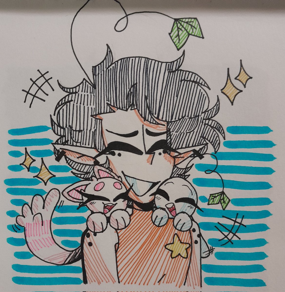 _xMarcex_'s tweet photo. 🌱 || Dani || 🌱

Con sus chamacos 🤏✨️

#drawing #draw #oc https://t.co/0TojWnrFr7