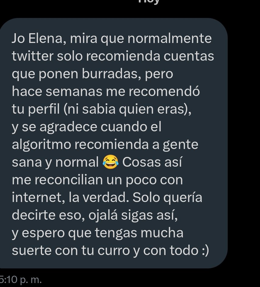 Gracias por considerarme sana y normal 🥺🤙❤️‍🩹
Besitos