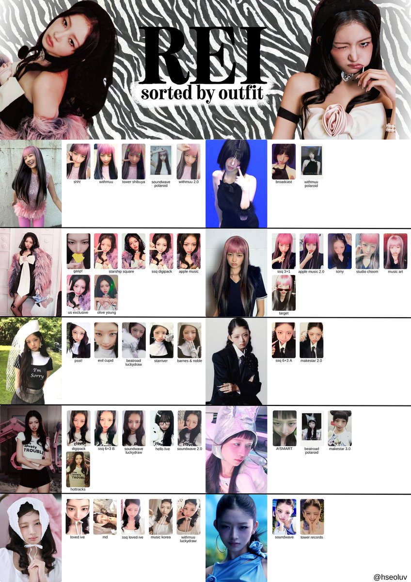 hseoluv's tweet photo. [28.09 UPDATE] ive secret template wishlist sorted by outfit update

hd: https://t.co/KOJyjMYbn4

feel free to crop the image, just not my user pls https://t.co/3Z2UBtGbeE