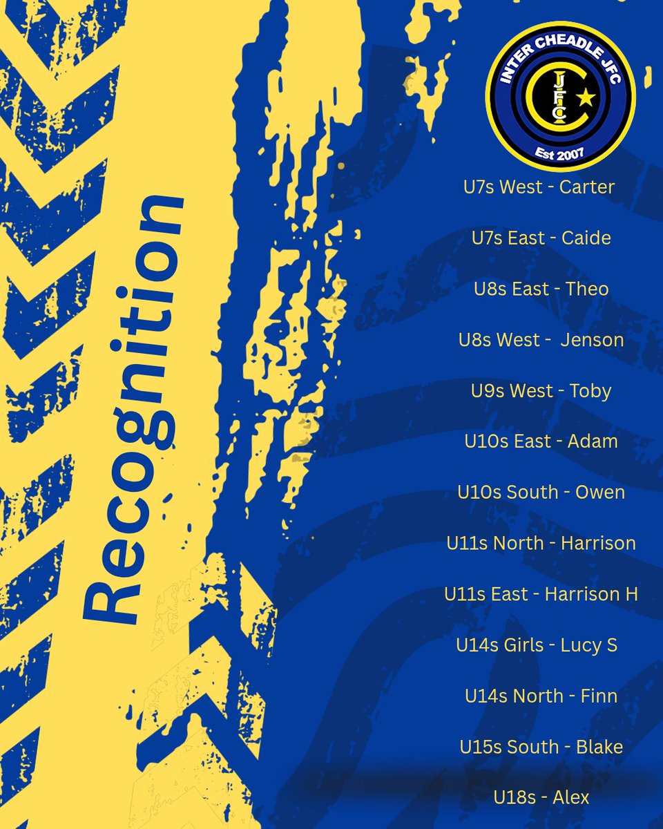 Inter Cheadle JFC tweet media