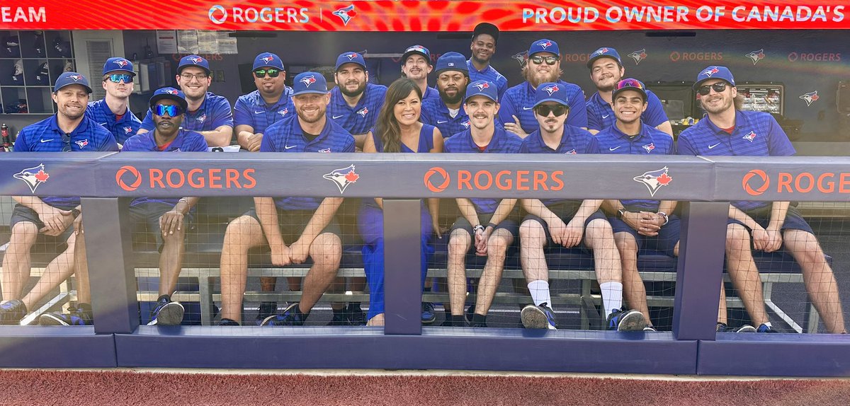 Thank you to the hardest working grounds crew in MLB 
(Your work is not done, yet) 

PS: we miss you River! Hope you feel better #BlueJays