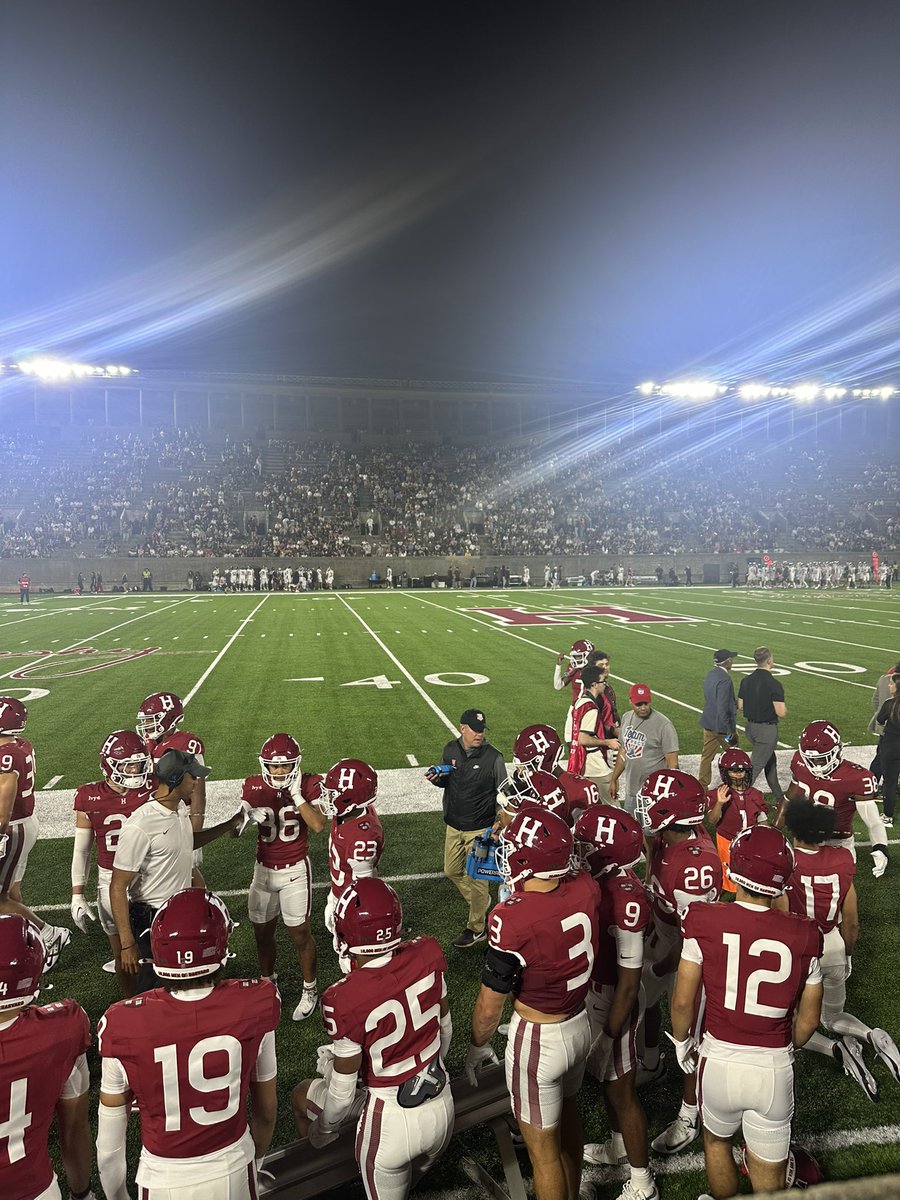 Thank you <a href="/HarvardFootball/">Harvard Football</a> for the world-class gameday experience. Thank you <a href="/CoachFalaki/">Kevin Falaki</a> for the invitation; I’m looking forward to being back soon! <a href="/o_martin90/">Orion Martin</a> <a href="/QBCoachBaucia/">Chris Baucia</a> <a href="/QB_Factory/">Quarterback Factory</a> <a href="/tdhald/">Todd Haldis</a> <a href="/EdOBrienCFB/">EdOBrien247</a> <a href="/Coach_Aurich/">Andrew Aurich</a> <a href="/MicFein/">Mickey Fein</a> <a href="/Coach_Joel_Lamb/">Joel Lamb</a> <a href="/Ryan_Kalukin/">Ryan Kalukin</a>