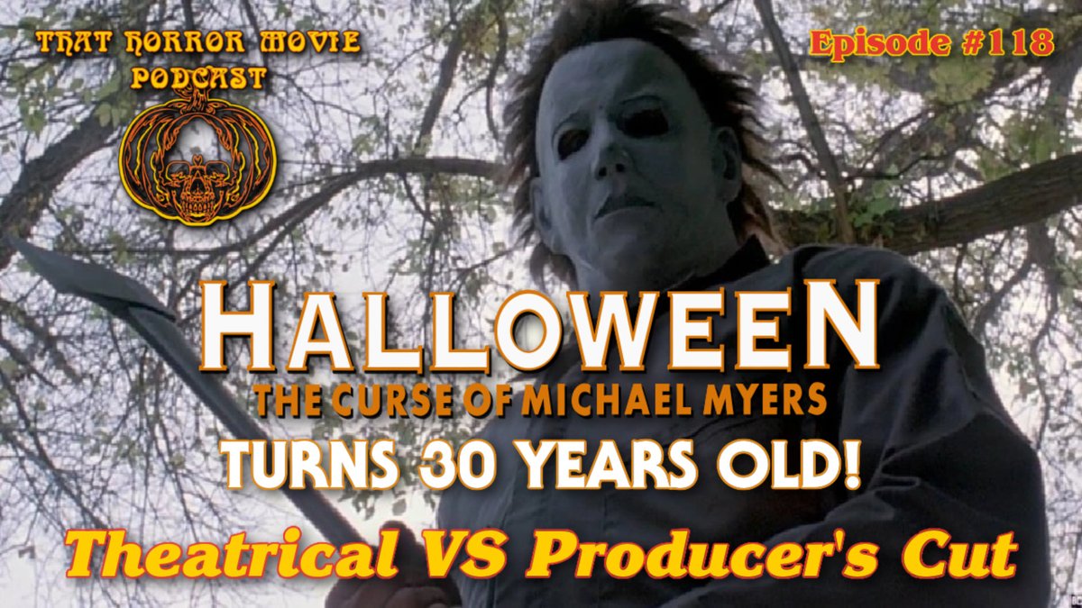 Join us live tonight at 8pm EST as we celebrate Halloween: The Curse of Michael Myers turning 30 years old! youtube.com/live/HuzlehP-Q… #Halloween #michaelmyers #anniversary #HorrorMovies #horror #slasher #1990s