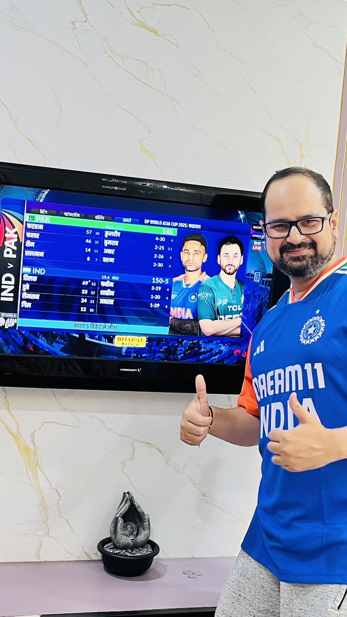 ASHISH_NAGAR86's tweet photo. 🇮🇳 What a match! 
Team India conquers Pakistan in style.
For me; Joint Man of the Match: Kuldeep &amp; Tilak ⁦
Series: Abhishek &amp; Kuldeep
#indvspak #asiacupfinal #indvspak2025 https://t.co/AwKLz7SesL