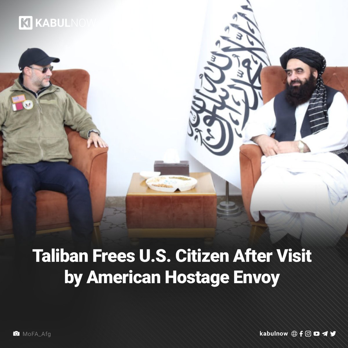 The Taliban on Sunday released American citizen Amir Amiri after 9 months of detention in Kabul.

Read more: kabulnow.com/2025/09/taliba…
