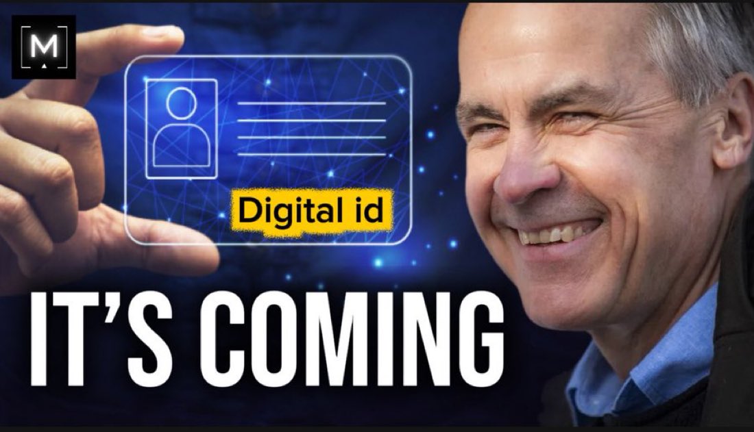 A hand touching a holographic digital ID card displaying a profile photo, lines of text, and the words 