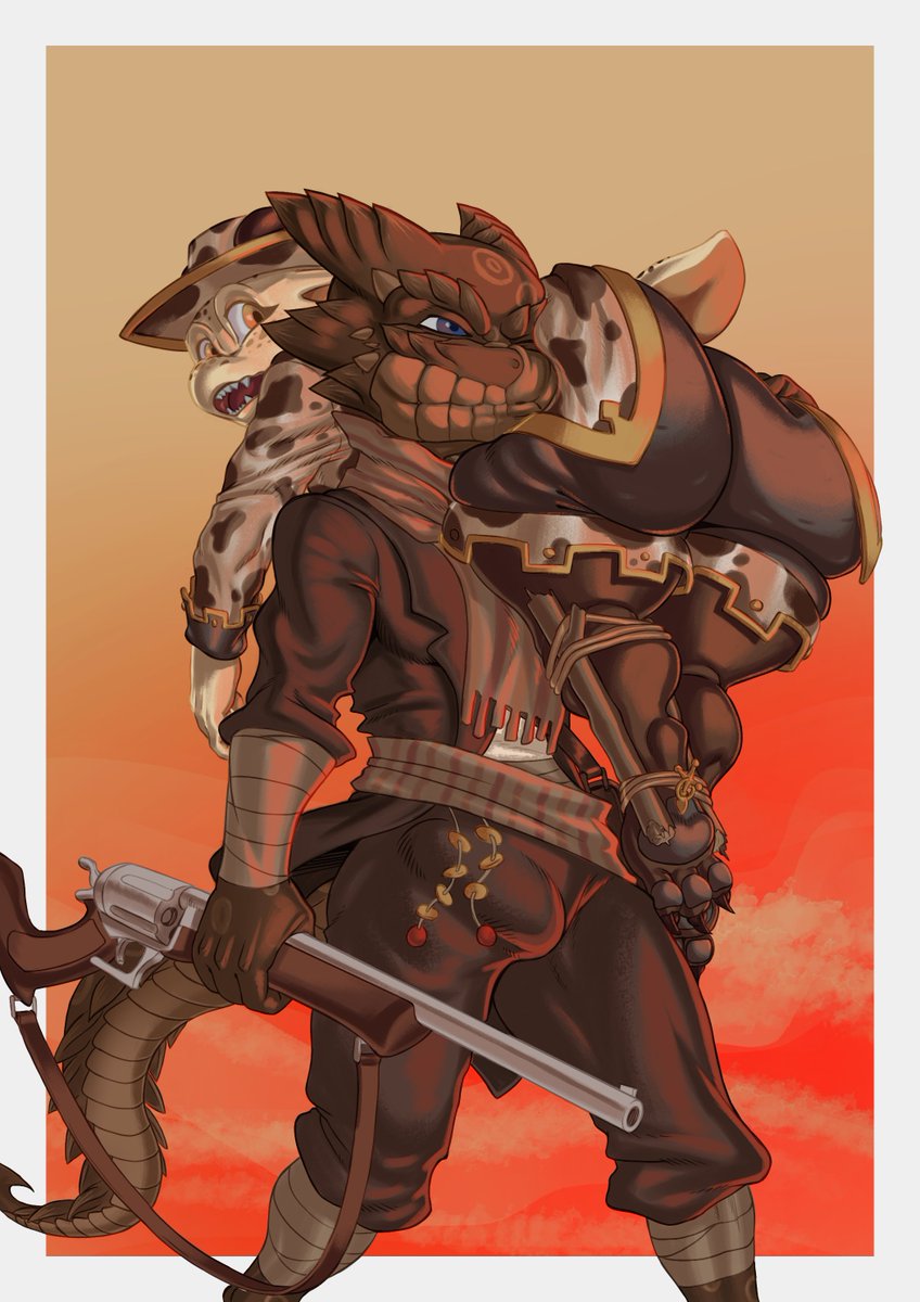 Bounty hunting goes wrong.
Secetch comm for <a href="/The_Altoholic/">The_Altoholic</a>