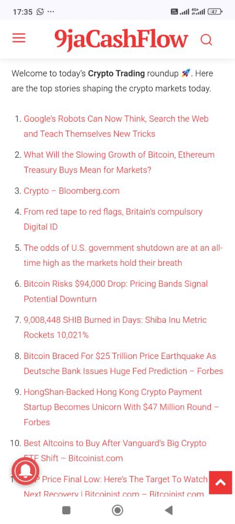 laltee0x's tweet photo. This is where I get my daily updates on Trading, Investing, and Online Business.

You snooze 😴, you lose 😭

No come ask me how I buy my Lamborghini o. Na news I dey read.

Wishing you a great week ahead.
God bless 🙏

👉 https://t.co/9indBaB1qH https://t.co/f82gASduWR