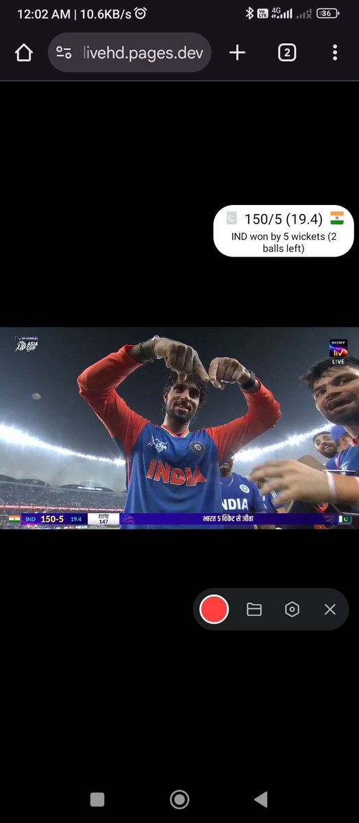 padget96's tweet photo. फाइनल जैसा ही मैच हुआ। तमाम उतार चढ़ाव आए। लगा मुश्किल होगी लेकिन तिलक ने हर मुश्किल में समझदारी दिखाते हुए भारत को एशिया का चैंपियन बना दिया। 

यह जीत पाकिस्तान को कुछ ज्यादा ही खलेगी। 

#indvspak2025 
#tilakvarma https://t.co/ajwSlIYmj0