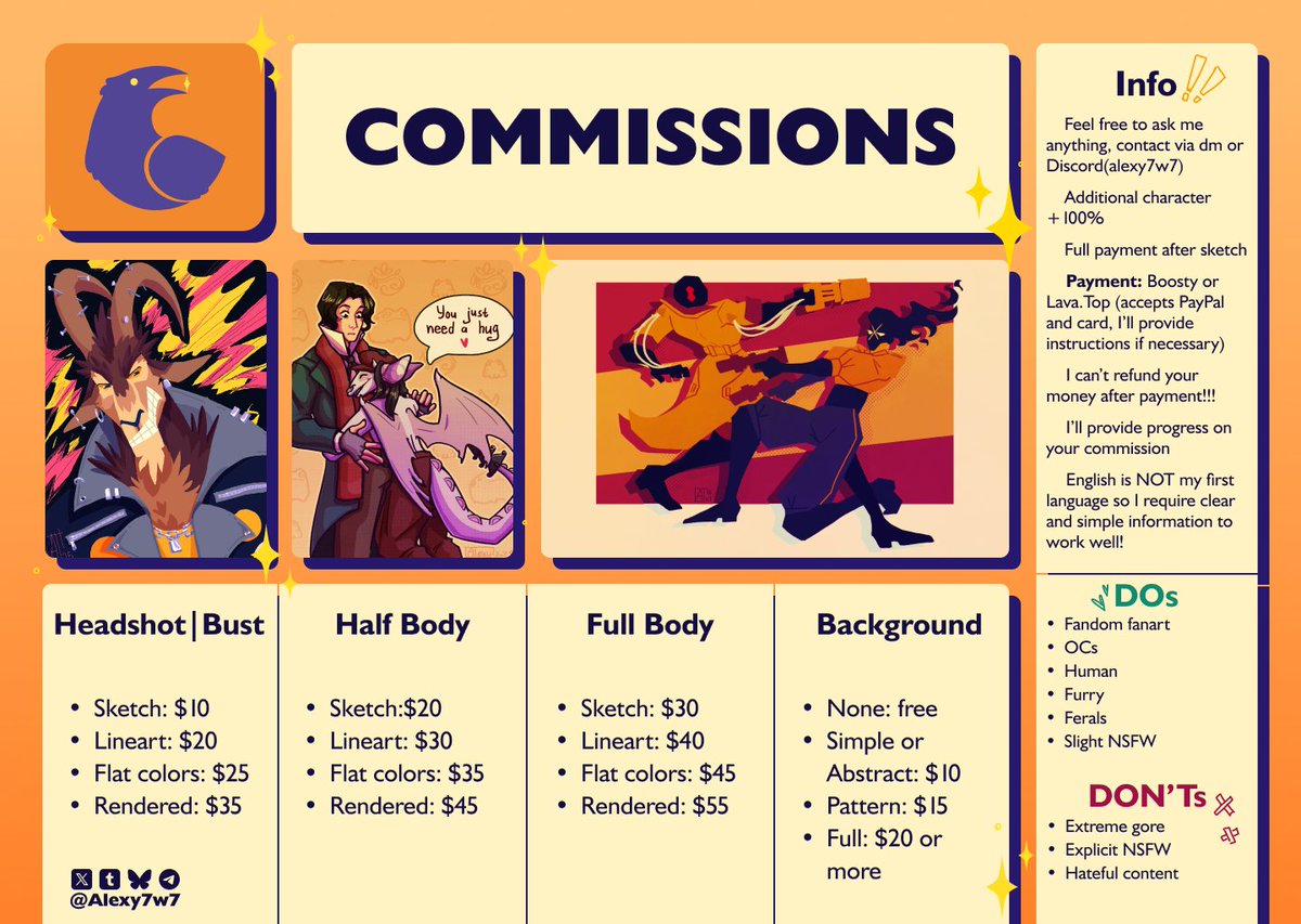 LeXa ✦ (comms are open) tweet media