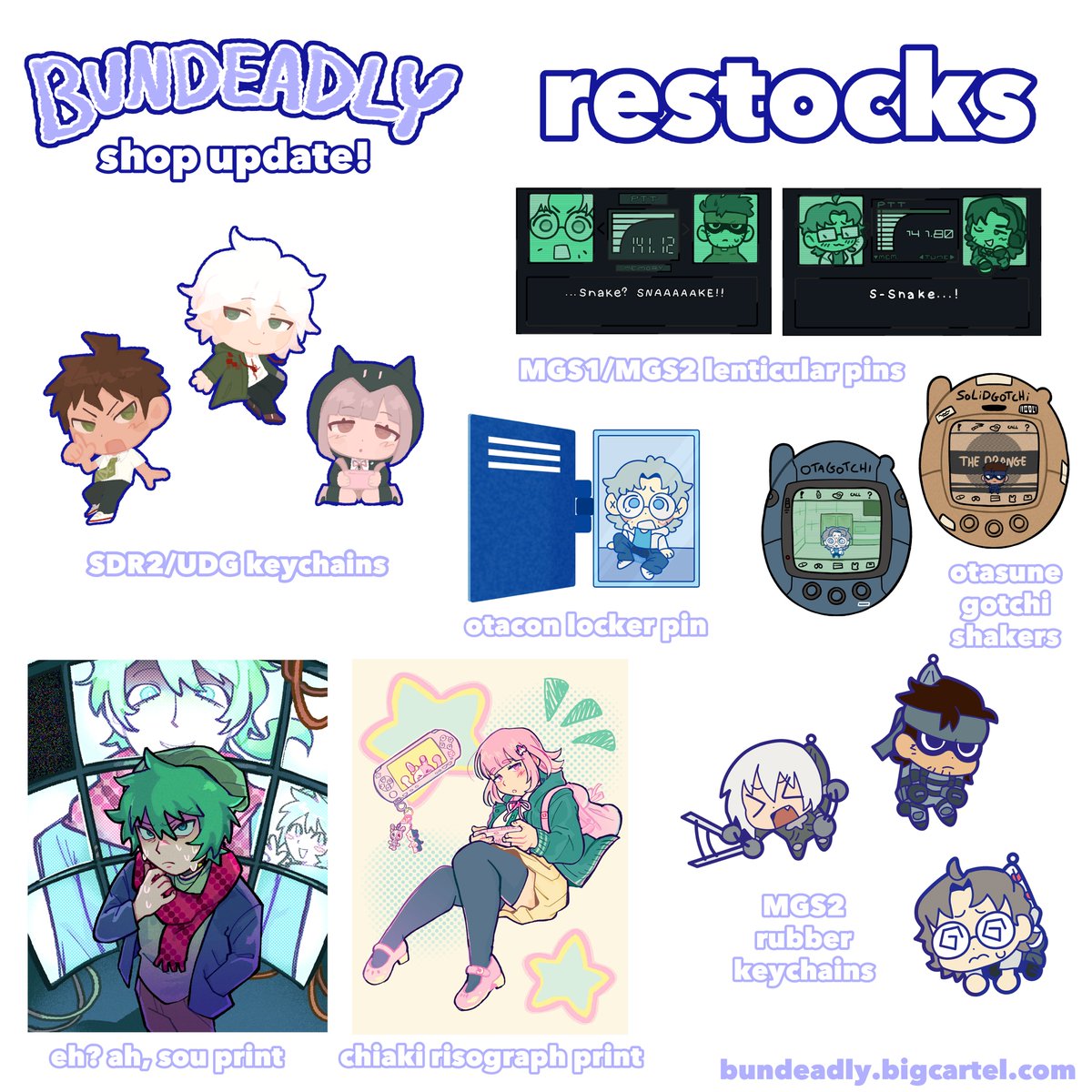 my shop is now officially open!! link belowwww ✌️