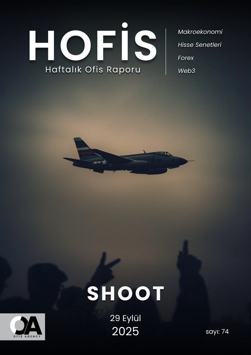 Hofis (74. Sayı): "Shoot"

1- İş Verileri Haftası
2- Ukrayna ve Birleşmiş Milletler
3- Forex ve Emtia Analizleri
4- Endeks ve Hisse Senedi Analizleri
5- Haftanın Web3 Gelişmeleri
6- Kripto Analizleri

Hepsi ve daha fazlası 👇🏻