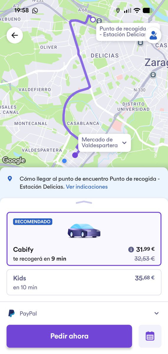 Gloriosa la tarde de <a href="/Uber_ES/">Uber España</a> <a href="/cabify_espana/">Cabify España</a> y <a href="/boltapp/">Bolt</a> en #Zaragoza, aprovechándose de las lluvias torrenciales mientras el #Taxi seguía cobrando la tarifa oficial y supliendo las carencias de movilidad con tranvías y buses recogidos en cocheras. Gracias por todo. 

#MejorEnTaxi