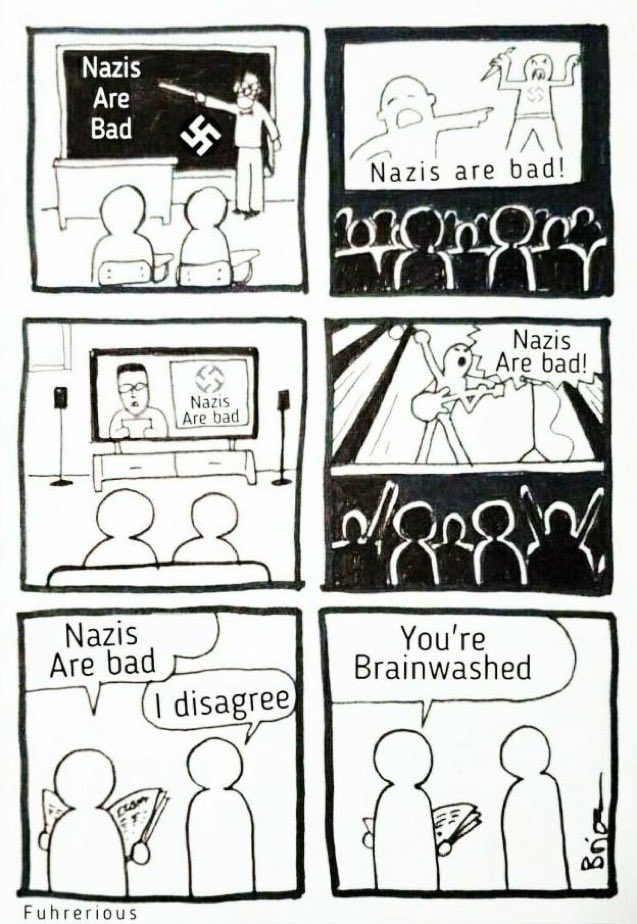 Imagine believing everything your history teacher tells you.