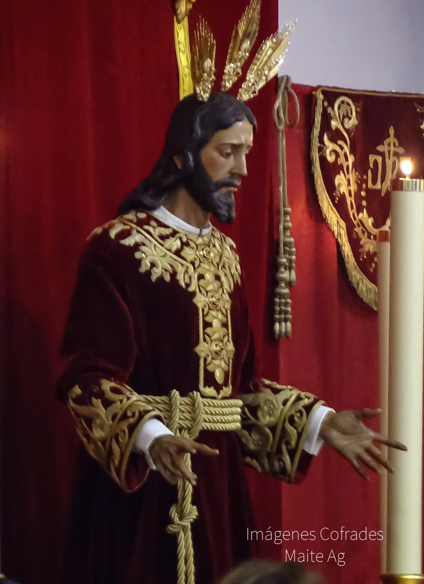 MaiteAG2's tweet photo. Besapié Extraordinario de Nuestro Padre Jesús del Prendimiento por su Centenario Fundacional en la Iglesia de Santo Domingo 
28/09/2025
#PrendimientoyGranPerdón 
#CofradiasMlg 
@HPrendimiento https://t.co/cnTOO5X6lb