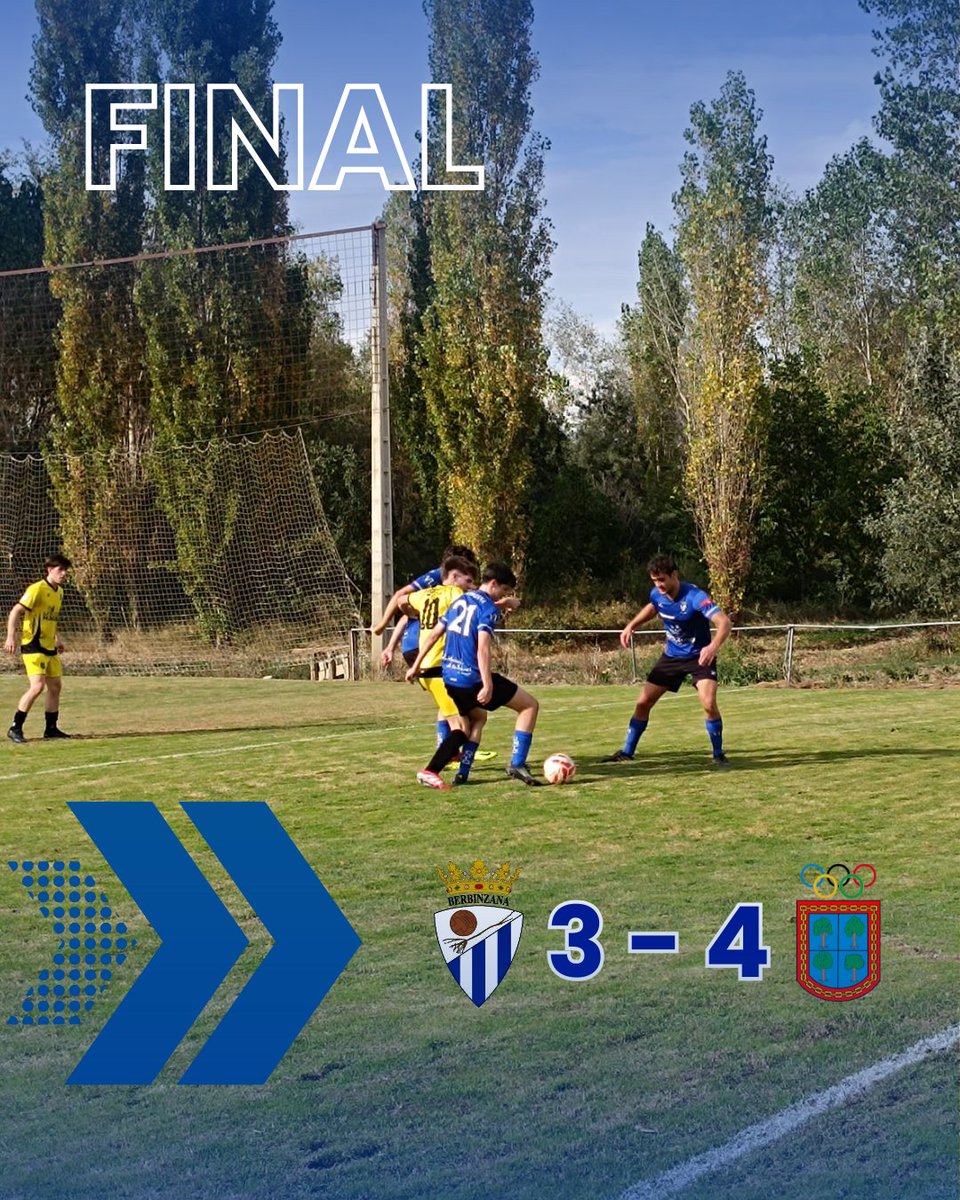 ⌚ FINAL

Dura derrota en El Sotico ante el <a href="/Lagunak_Footlag/">S.D. Lagunak Footlag</a>. Primera mitad en la que hemos sido superiores, pero una mala segunda parte del equipo llevó a la remontada del rival.

No queda otra que seguir peleando. ¡Aúpa Injerto! 💙🖤

⚽⚽⚽ Alex Ch.

#InjertoLagunak 3️⃣-4️⃣