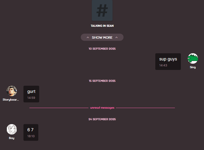 Really awesome Teams chat we got going on