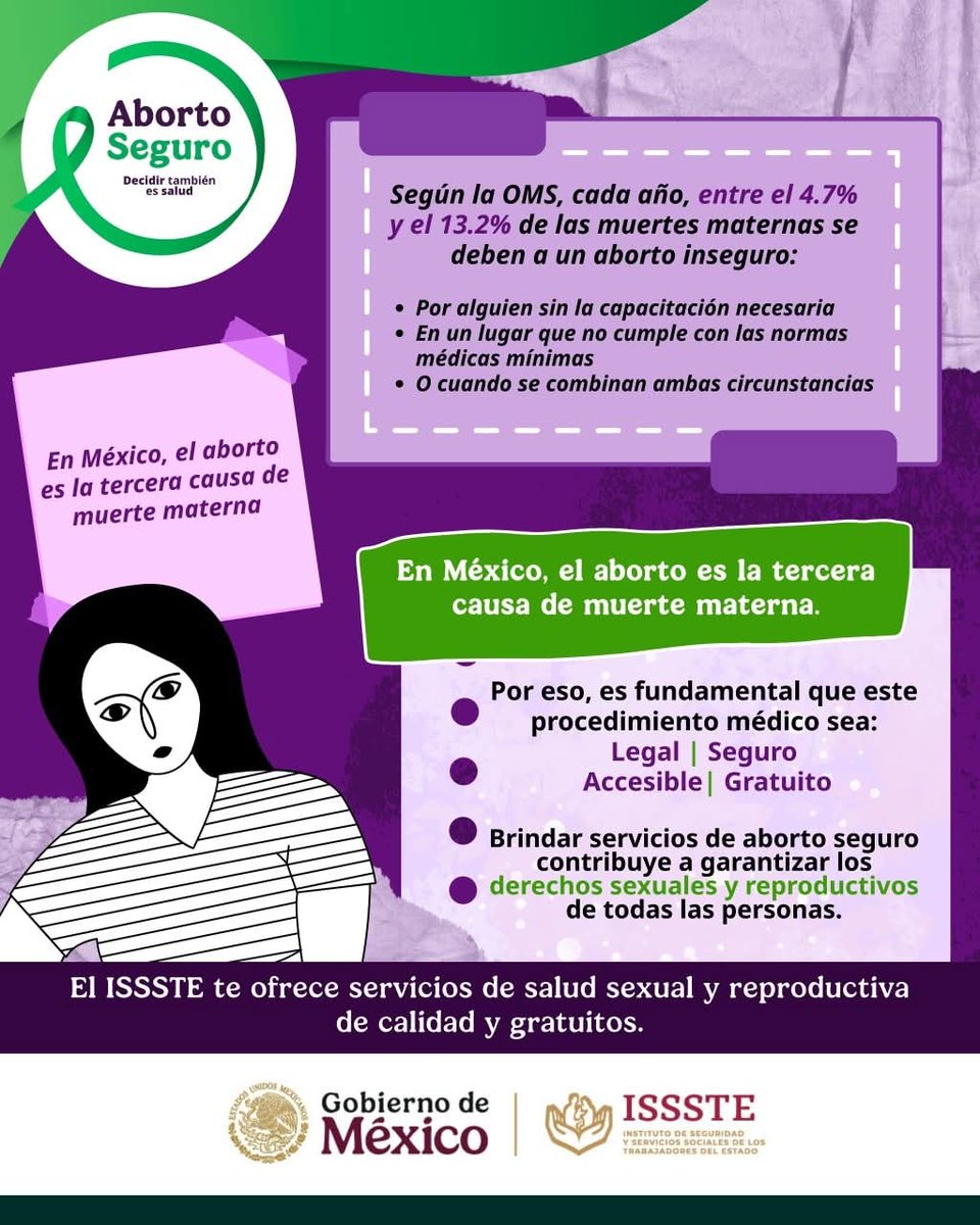 🏥 El acceso a servicios médicos seguros y de calidad no solo salva vidas, también protege derechos. En el # ISSSTE, cada persona recibe atención profesional, información confiable y acompañamiento durante todo el proceso. 👩🏻‍⚕️👨🏻‍⚕️ 

✅ Tu salud y seguridad, son nuestro compromiso.