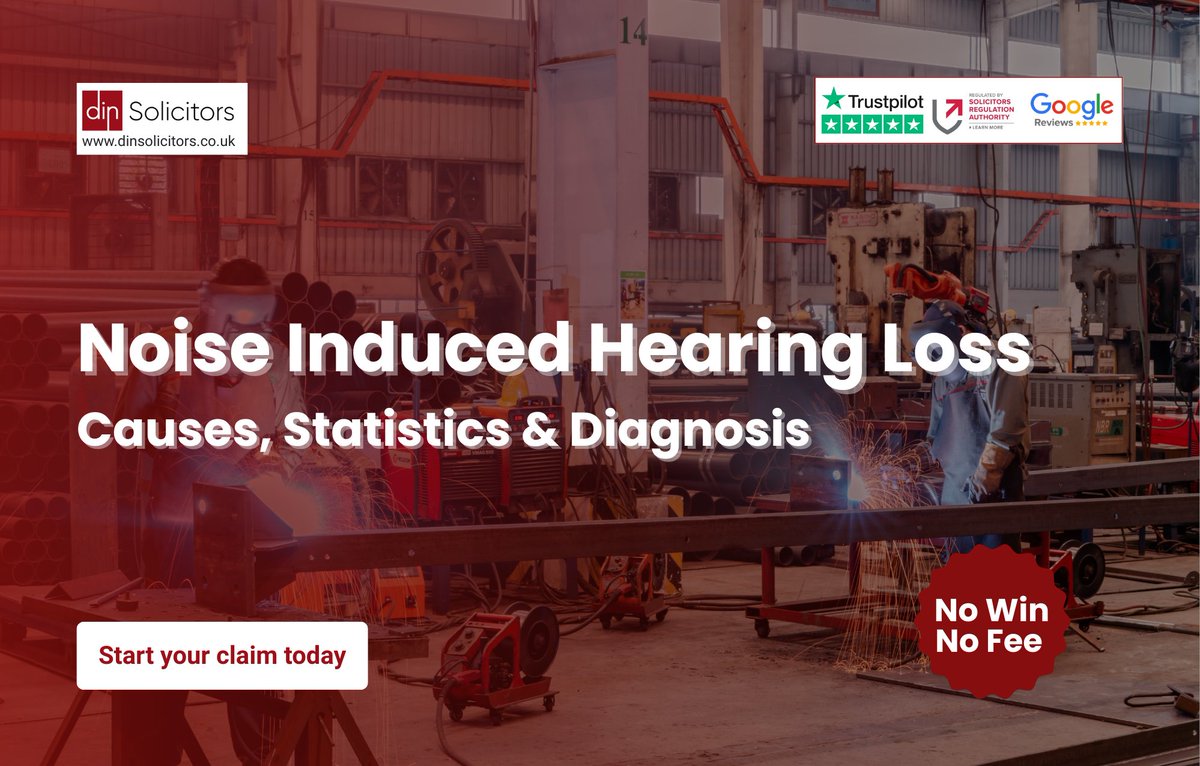 DinSolicitors's tweet photo. 🔊 Noise Induced Hearing Loss (NIHL) affects thousands in the UK every year.
But is it permanent? How is it diagnosed? Can it be prevented?

Find out in our latest blog 👇
https://t.co/KeAxvP6cuw

#NIHL #HearingLoss #WorkplaceSafety https://t.co/htS0RJm4aj