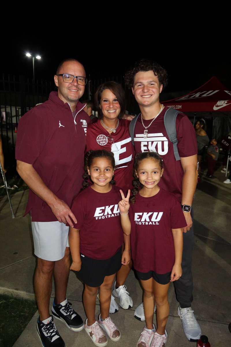 yari_potts's tweet image. We had such a great time at our first @EKUFootball Family Day!!  And we came out with the WIN too!  #GoBigE   @JordynPotts5