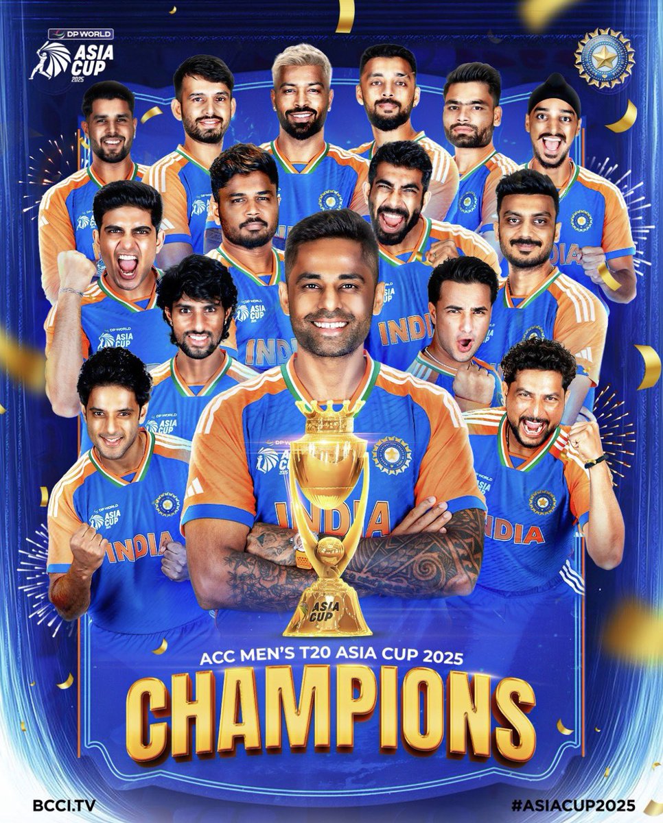 imavirajput's tweet image. Team India has won the Asia Cup final.

 Congratulations to our countrymen.🎉

Tilak Verma fire 🔥 🔥 
 
#INDvsPAK #tilakverma #AsiaCupFinal #pkmkb #pkmkbforever #Asiacupfinal2025