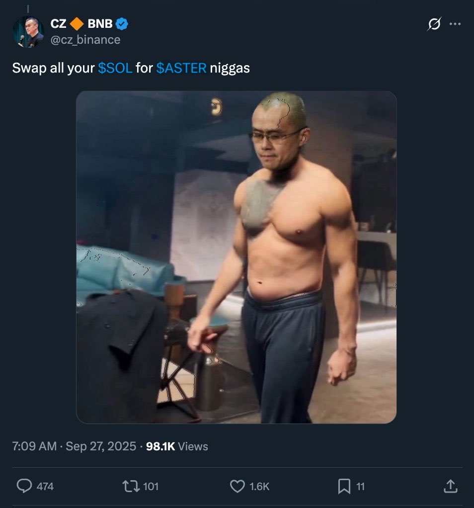 CZ chose violence today

$ASTER