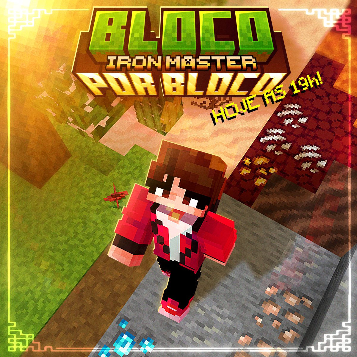 🔴QUERO VER TODOS NA ESTREIA!🔴

Bloco Por Bloco | Minecraft | Iron Master

HOJE, 19:15 Horas!