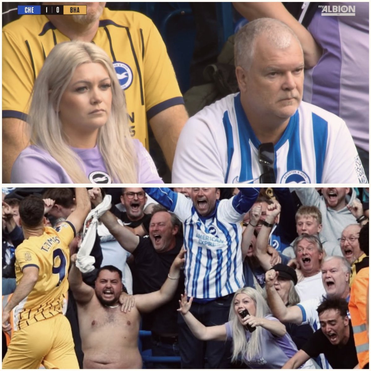 Lauren94BHA's tweet image. When your football club controls your mood…. 😂 #BHAFC