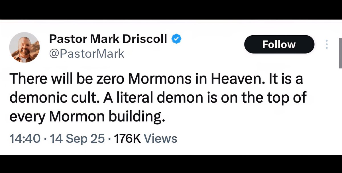Yolos (@yolosonwater) on Twitter photo <a href="/PastorMark/">Pastor Mark Driscoll</a> According to Mark, the people who died worshipping Jesus Christ in their church today are going to hell. Let that sink in. <a href="/PastorMark/">Pastor Mark Driscoll</a> According to Mark, the people who died worshipping Jesus Christ in their church today are going to hell. Let that sink in.
