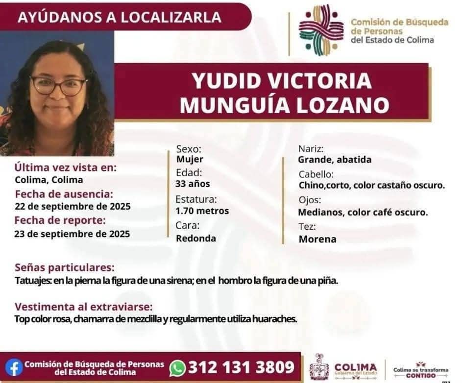 AFCarMir's tweet photo. @AlexDominguezB @Azteca @jorgegarralda @c4jimenez @Claudiashein

Su ayuda por favor

Es madre soltera y sus pequeños dependen completamente de ella

#GobiernoDeColima #yudidmunguia #nosfaltayudidmunguia #NoVamosAParar #HastaEncontrarte #VivaSeLaLlevaron #VivaLaQueremos #niunamas https://t.co/wkukaEuOlx
