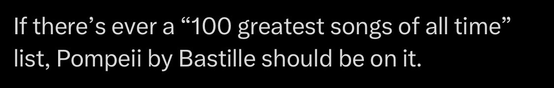 OOC Bastille tweet media