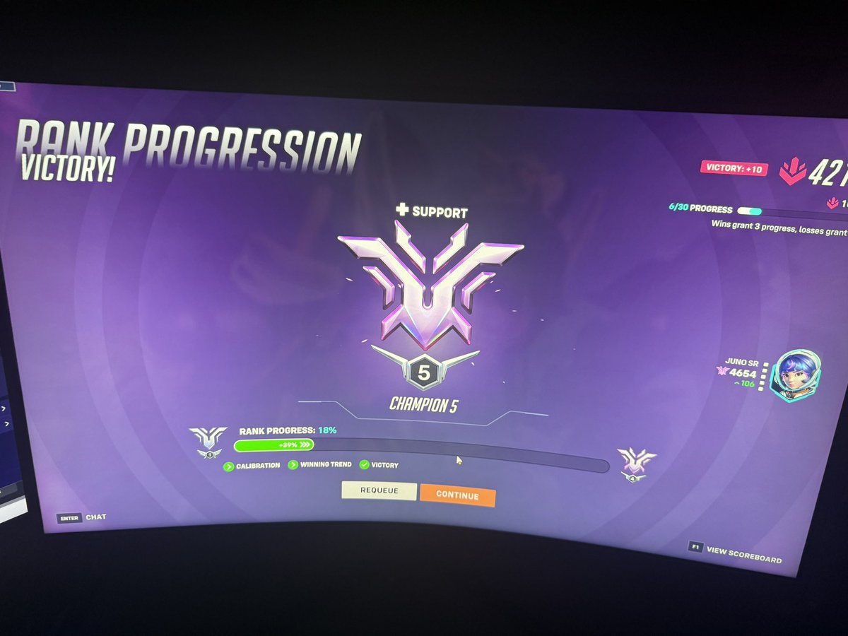 Fever_OW's tweet photo. Got back from a 2 months brake. Hit champ. Going back to enjoy life! https://t.co/jVmVDx63H4