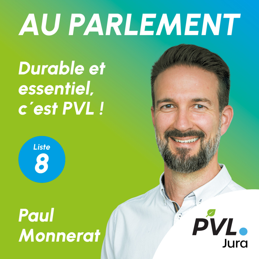 💙 Je m'engage pour un Jura durable, innovant et prospère.
🌱 Mes priorités : économie diversifiée, mobilité intelligente, santé transparente et transition énergétique.
✅ Partagez, commentez, et agissons ensemble !
#DurableEssentiel #pvljura #elections #cantondujura #ec2025