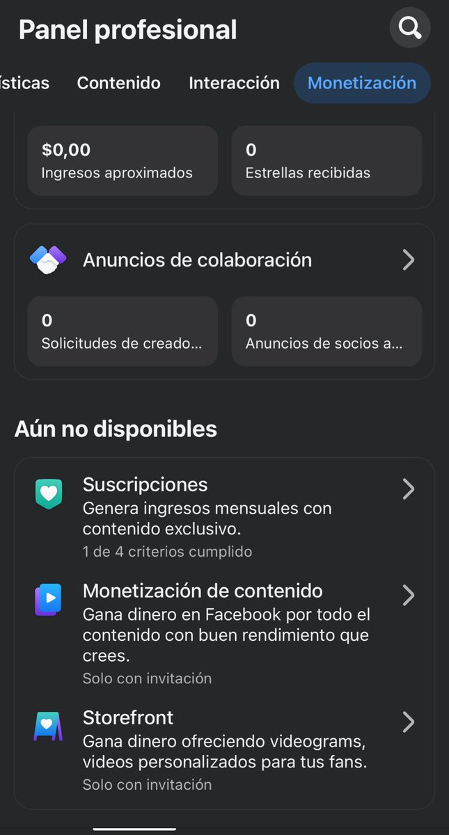 AlexDespistado's tweet photo. @DuodedosOficial sabrás porque una página si le aparece la opción de “monetizar contenido” y a la otra no ?! https://t.co/KKauHnIEEh
