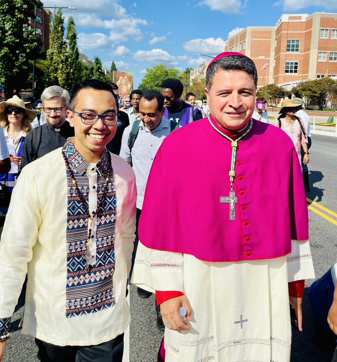 Patrick Realiza (@patrickrealiza) on Twitter photo Such a treat to join Bishop Evelio Menjivar-Ayala this afternoon as we honor the World Day of #Migrants and #Refugees with the faithful! Looking forward to joining you at the Cathedral of Saint Matthew the Apostle later today for Mass! #ThanksBeToGod #Catholic <a href="/WashArchdiocese/">Catholic Archdiocese of Washington, DC</a> Such a treat to join Bishop Evelio Menjivar-Ayala this afternoon as we honor the World Day of #Migrants and #Refugees with the faithful! Looking forward to joining you at the Cathedral of Saint Matthew the Apostle later today for Mass! #ThanksBeToGod #Catholic <a href="/WashArchdiocese/">Catholic Archdiocese of Washington, DC</a>