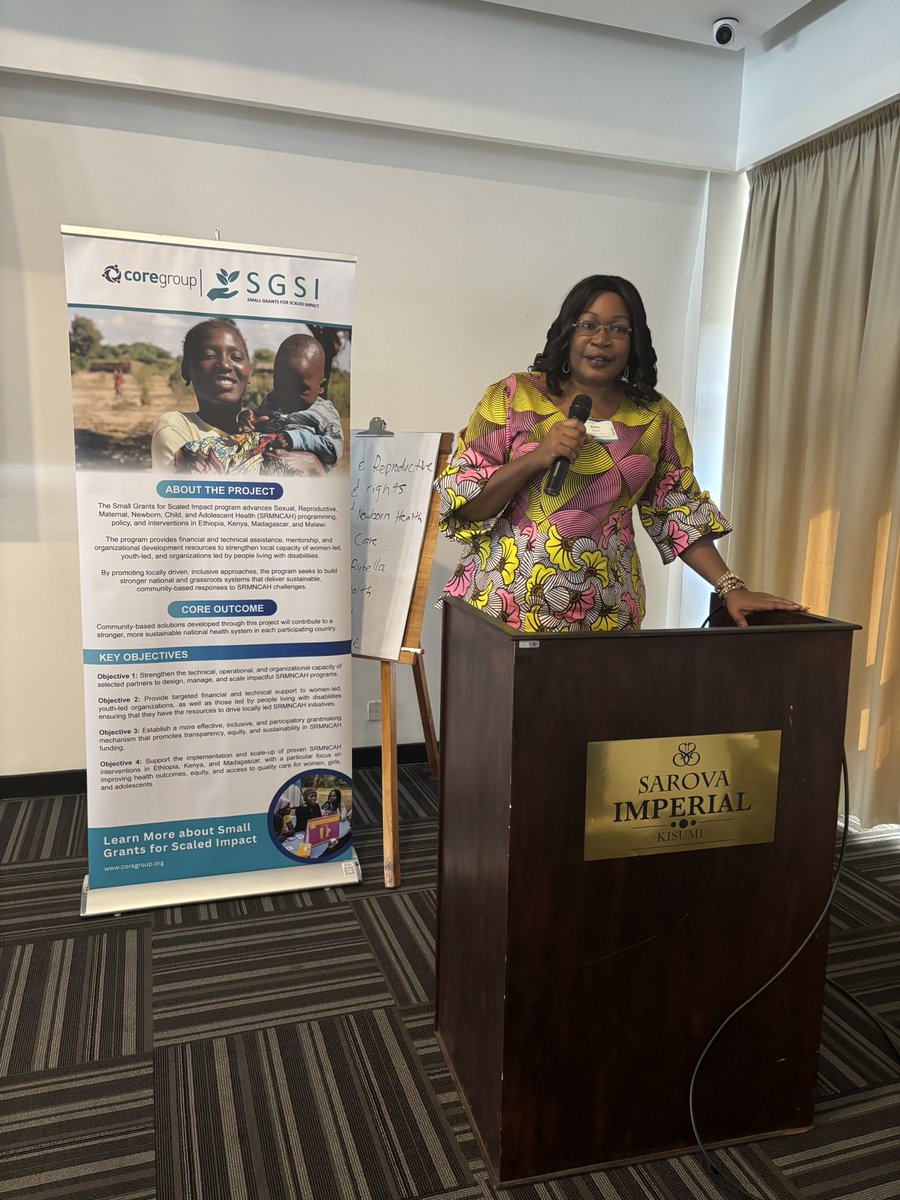 BettyAderaFDN's tweet photo. Proud to have participated in @COREGroupDC's workshop for small grants in Kisumu, gaining valuable skills in leadership, governance, SRMNCAH &amp; more! Thanks for empowering us to do more! 🙏 #CoreGroupDC
 #SRMNCAH 
#PartnershipsForImpact 
@AderaBetty 
@lisa_hilmi 
@RoseNjiraini https://t.co/Yhuwgou4E0