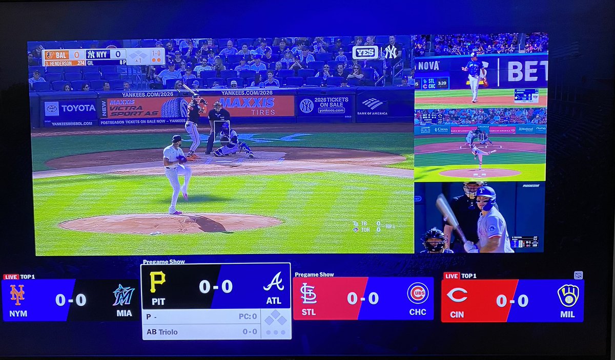 Is there football on today? I wouldn't know. #Game162