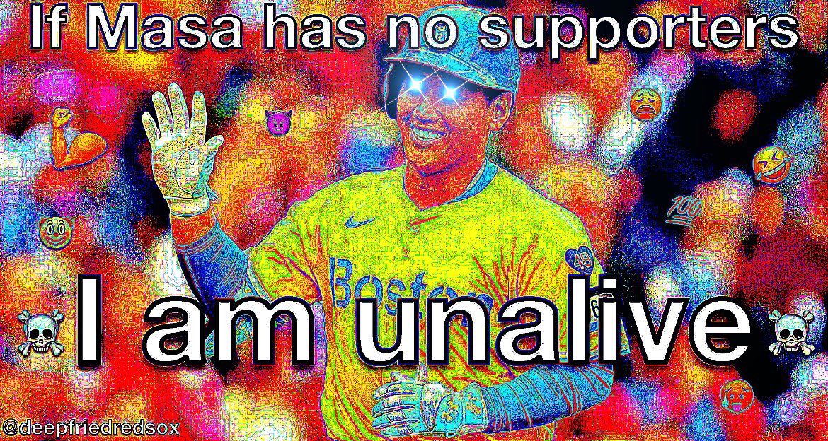 deepfriedredsox's tweet photo. @RedSox I LOVE MASA https://t.co/QuRGguoYZQ