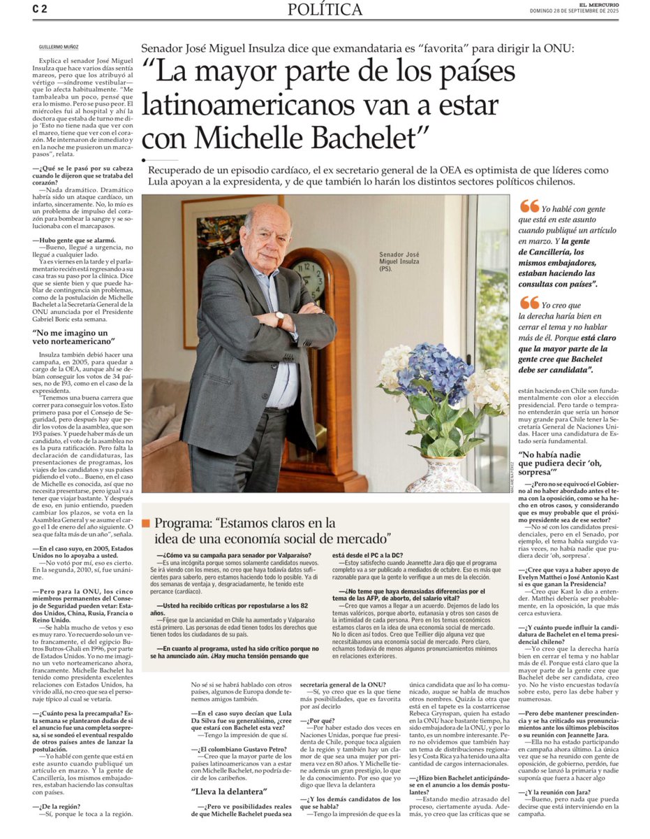 José Miguel Insulza tweet media