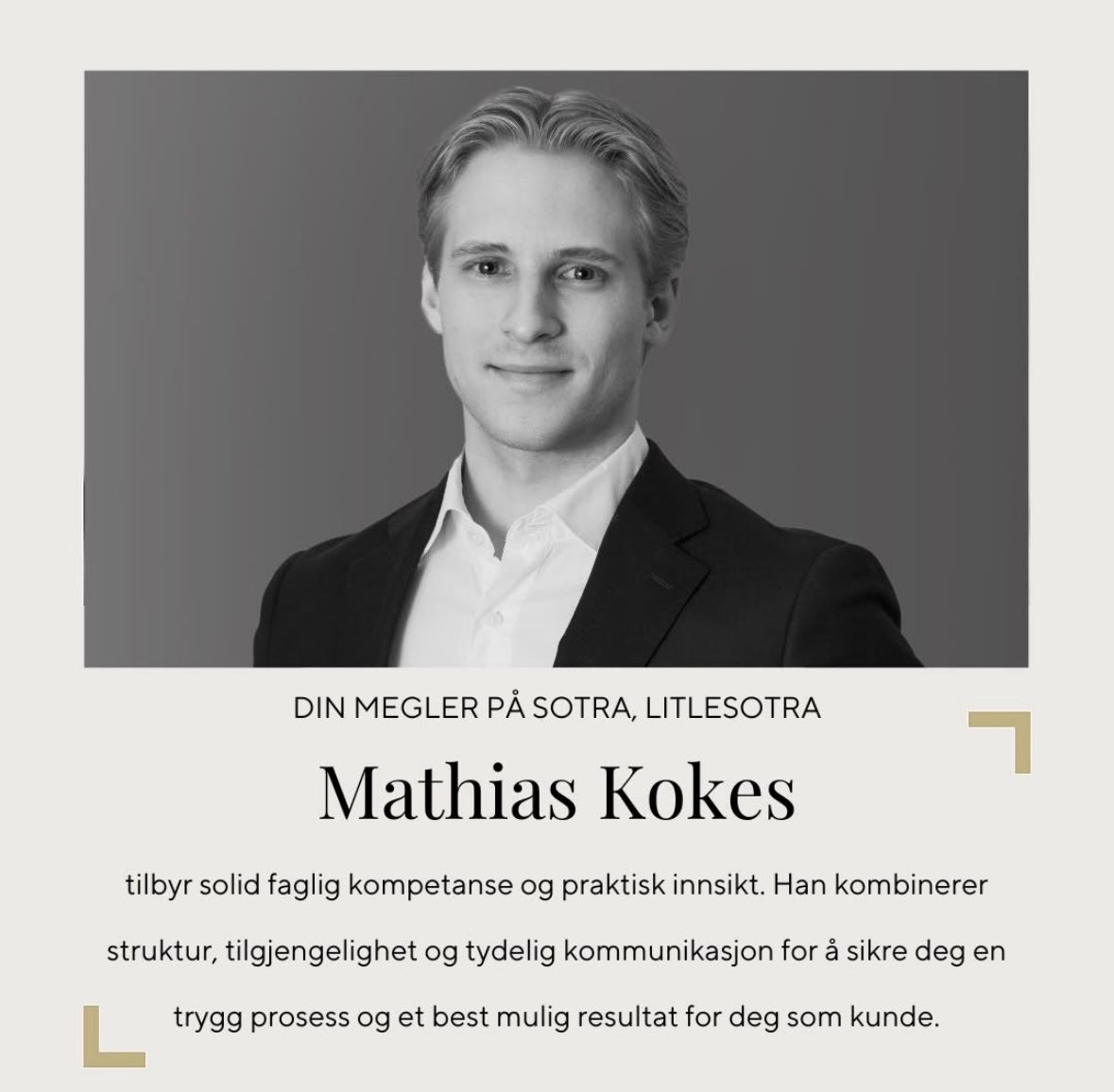 Stakkar Mathias, det må gjøre vondt