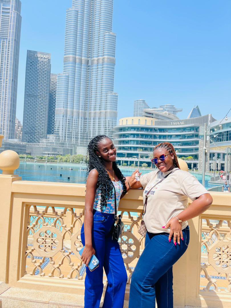 NAMSA_KNUST's tweet image. 📸✨ From KNUST to Dubai! 🇬🇭✈️🇦🇪
Our NaMSA fam enjoying an unforgettable experience in Dubai — exploring new cultures, bonding as a team, and flying the NaMSA flag high 💚🤍.
The memories, the vibes, the lessons… priceless! 🌍💫
#NaMSAInDubai #GlobalVibes #StudentExperience