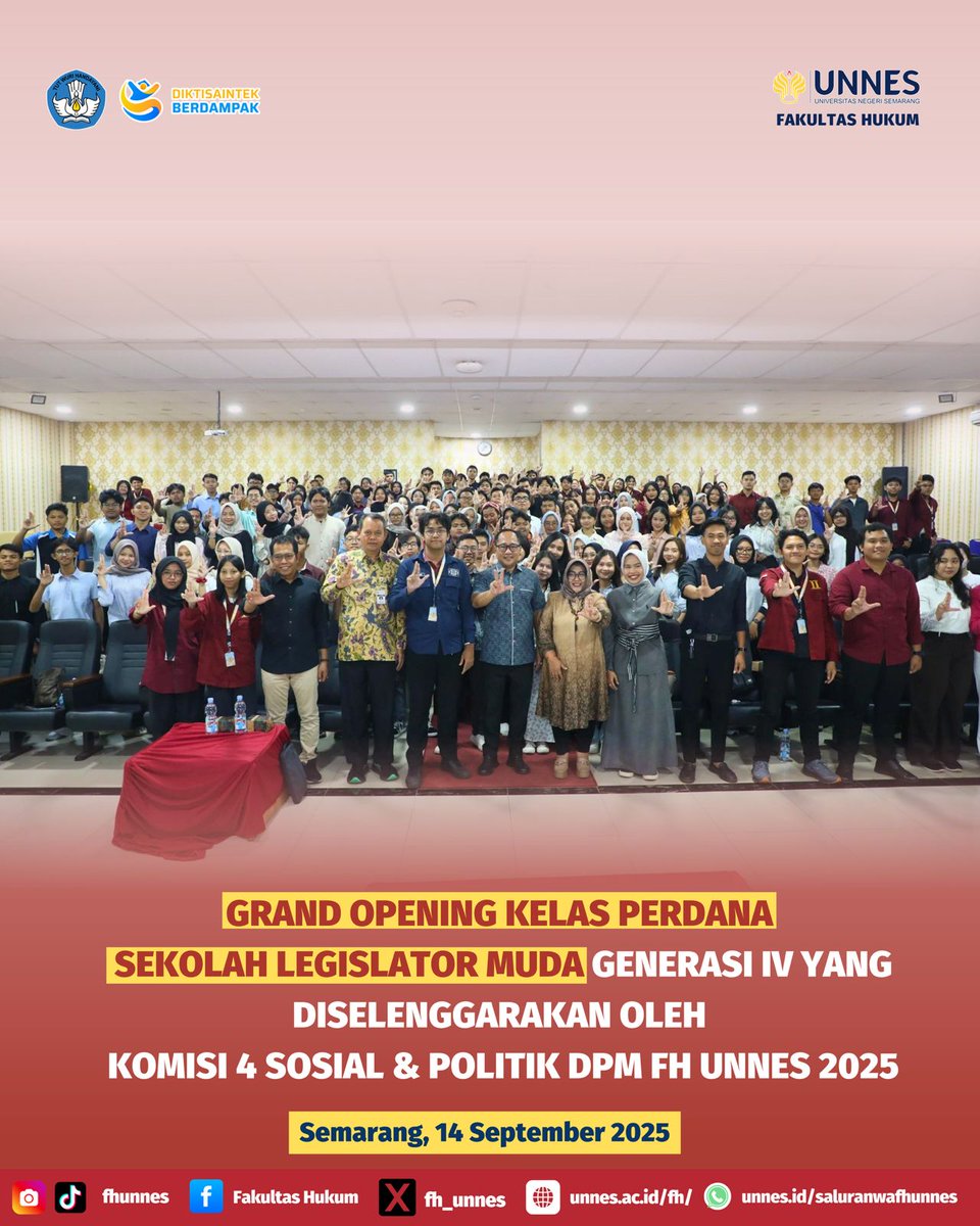 Faculty of Law, UNNES 🔴 tweet media