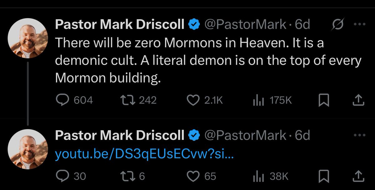 2Sticks1Nation's tweet photo. @PastorMark This will never go away @PastorMark
Ps: we are members of The Church of Jesus Christ of Latter-day Saints. https://t.co/jy5VBJSmYR