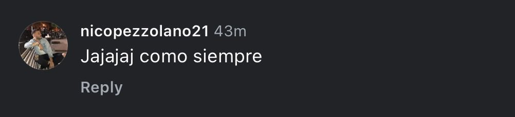 Vamos a hacer recap de lo que está pasando ahora mismo en Twitter pucela:
- La familia Pezzolano riéndose en los comentarios de la publicación del pucela
- La chupipandi de nuestra ex CM poniendo también comentarios en las publicaciones