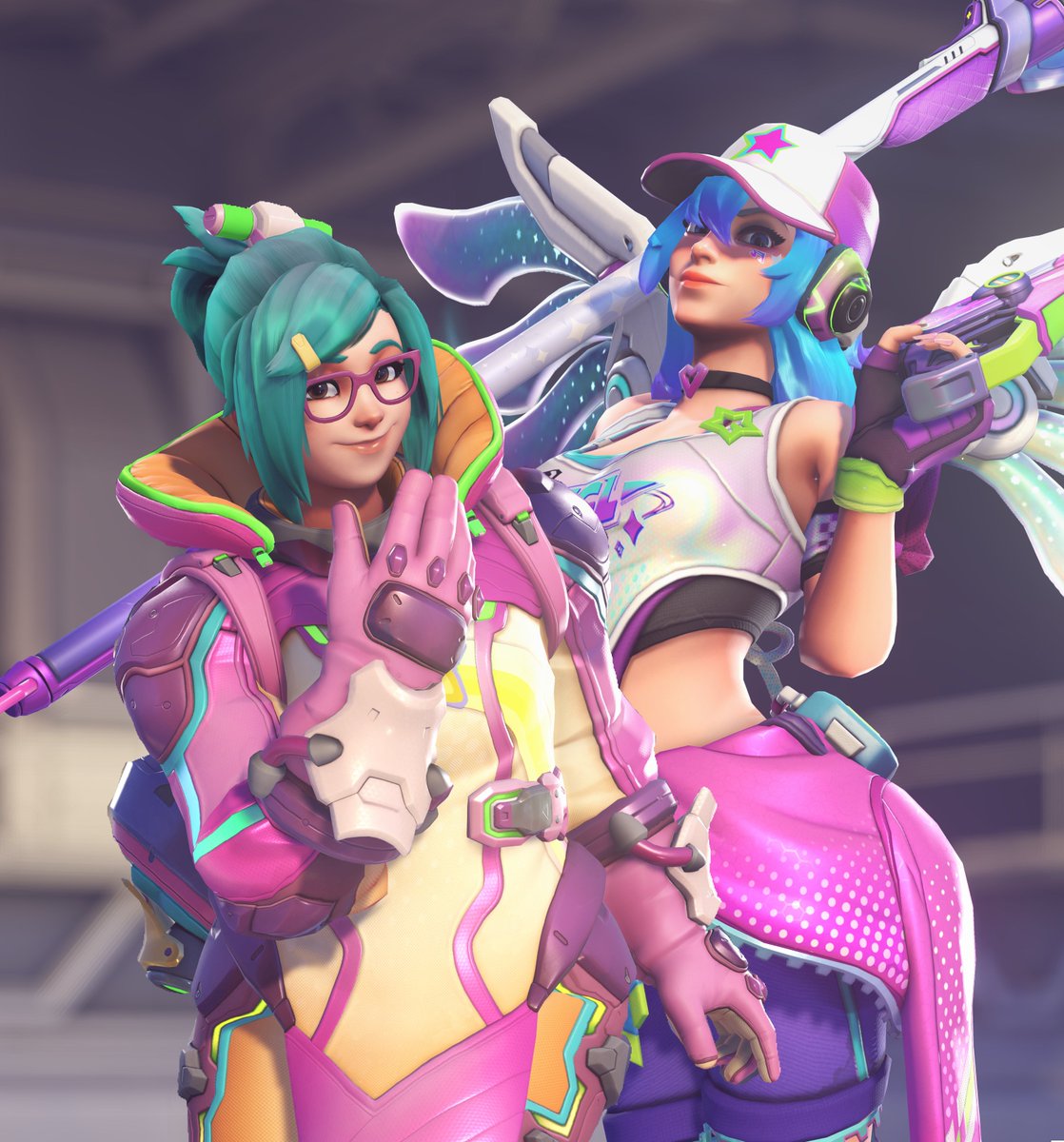 LydiaeditsOW's tweet photo. music festival meicy : D 🎶💖

[ mercy mei overwatch ow 2 ] https://t.co/qNl1OR34jt